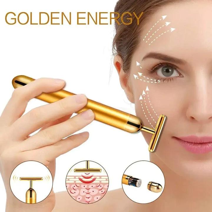 24K GOLD FACE LIFT BAR ROLLER