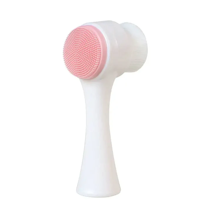 3D DOUBLE SILICONE FACIAL CLEANSING BRUSH