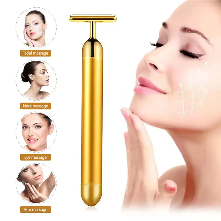 24K GOLD FACE LIFT BAR ROLLER